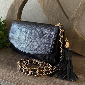 🖤⚜️ Chanel Timeless WOC Crossbody Revamp Bag Gold